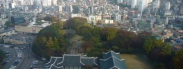 Panorama von Südkoreas Haupstadt Seoul