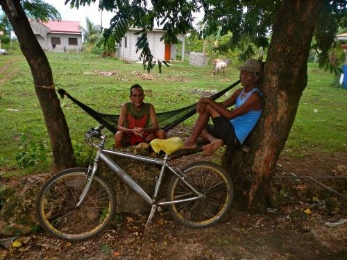 Einheimische auf Bantayan Island