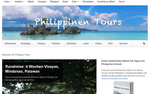 Philippinen Tours Reiseveranstalter