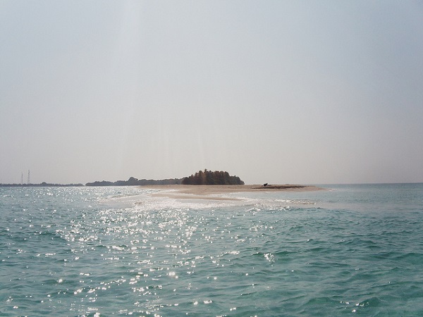 Insel nahe Kuramathi Island