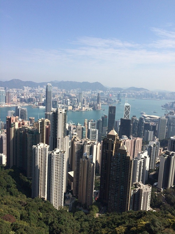 Victoria Peak Skyline HK